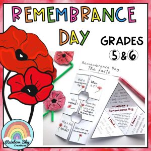 Remembrance Day: 6 Creative Lesson Ideas - Rainbow Sky Creations
