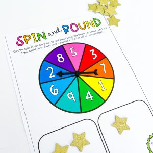 Spin-and-round-game