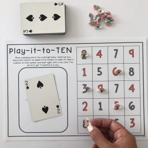 Friends-to-ten-card-game