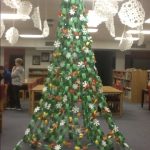 Paper chain class Christmas tree