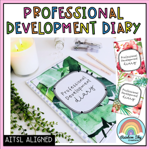 Teacher professional development diary