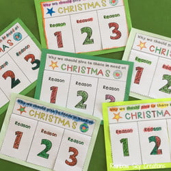 Get your Class Thinking and Not Just Crafting Leading up to Christmas - Rainbow Sky Creations