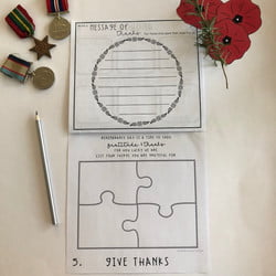 Remembrance Day Research Project - Rainbow Sky Creations