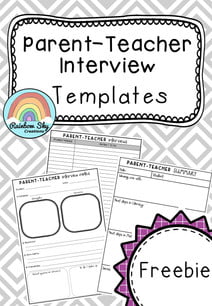 Parent-teacher-interview-note-templates