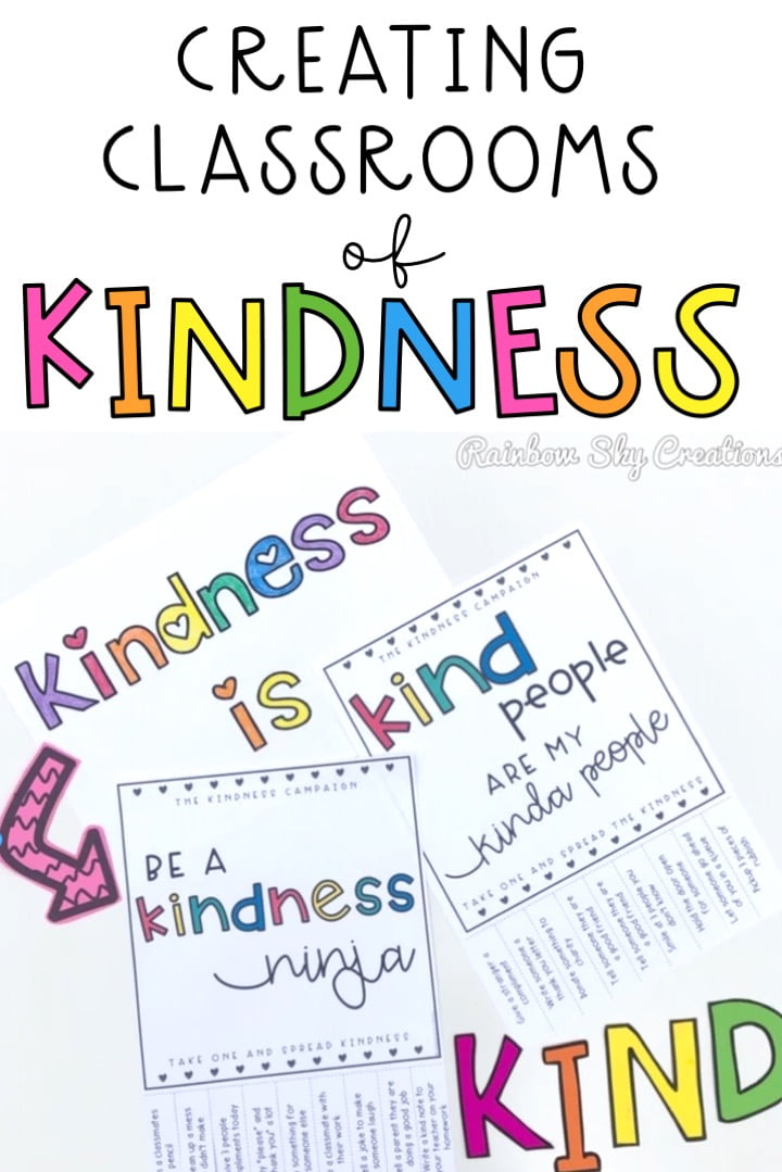 5 Ways to bring Kindness into the Classroom - Rainbow Sky Creations