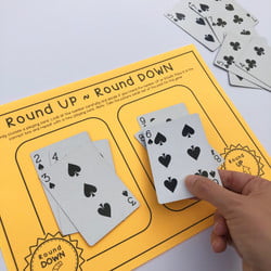 Rounding-card-game