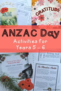 ANZAC Day Activities for Years 5-6