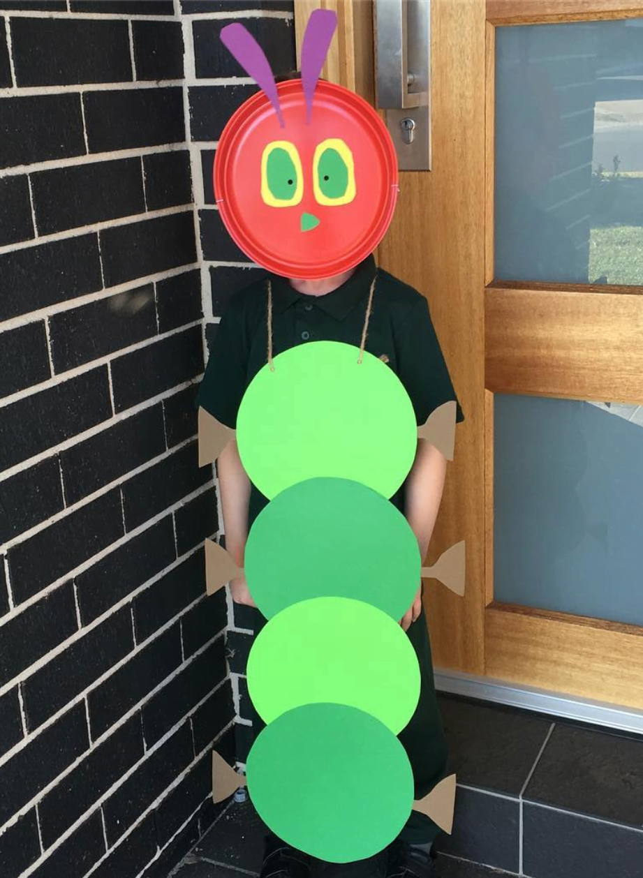 The Very Hungry Caterpillar costume