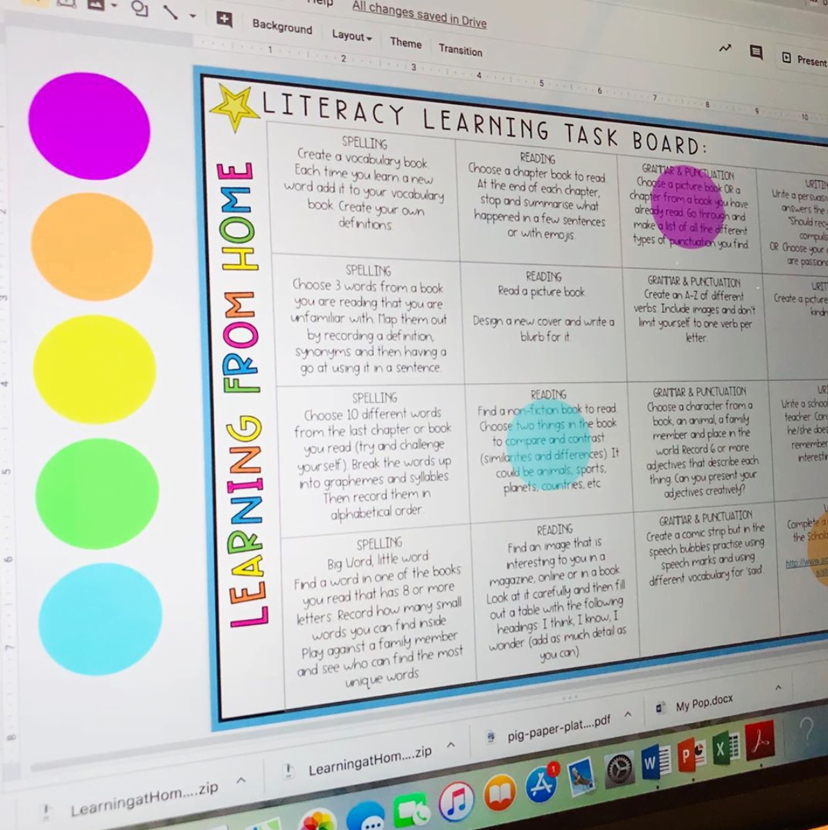 Our Tips for Teachers during Distance Learning - Rainbow Sky Creations