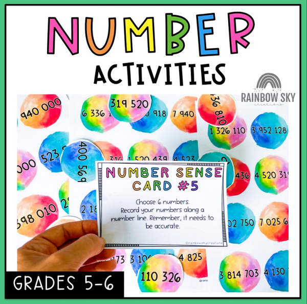Number Activities Pack | Properties of Numbers | Year 5-6 - Rainbow Sky Creations