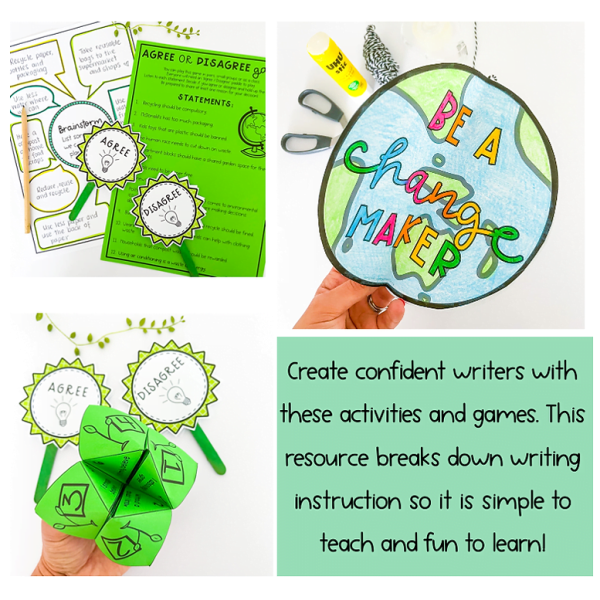 Earth Day Persuasive Writing and Craft | Year 3-5 - Rainbow Sky Creations