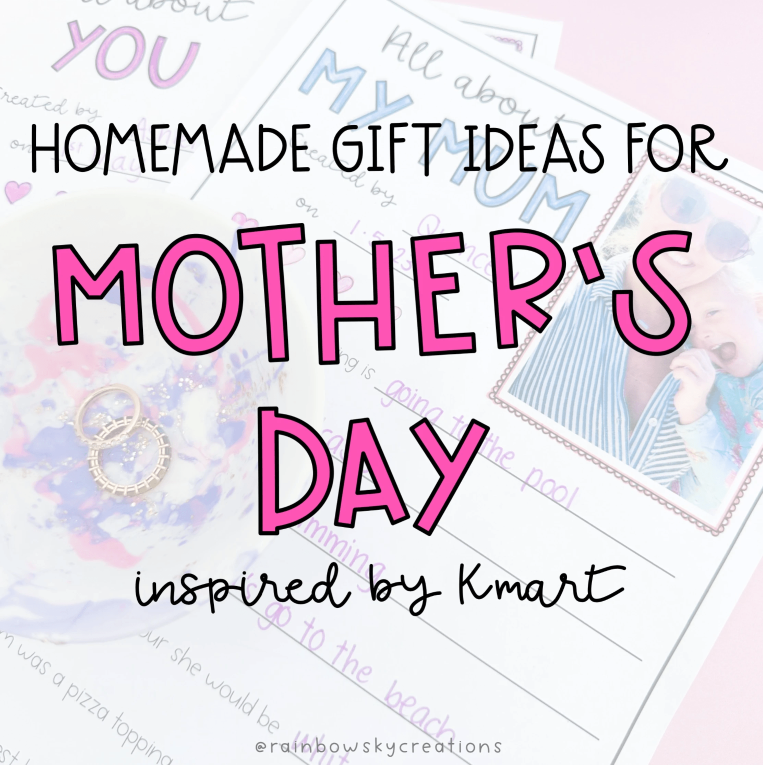 5 Mother’s Day Craft Ideas : Inspired By Kmart