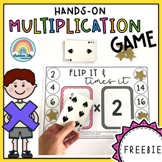 Multiplication Games | Times Table Games | Free - Rainbow Sky Creations