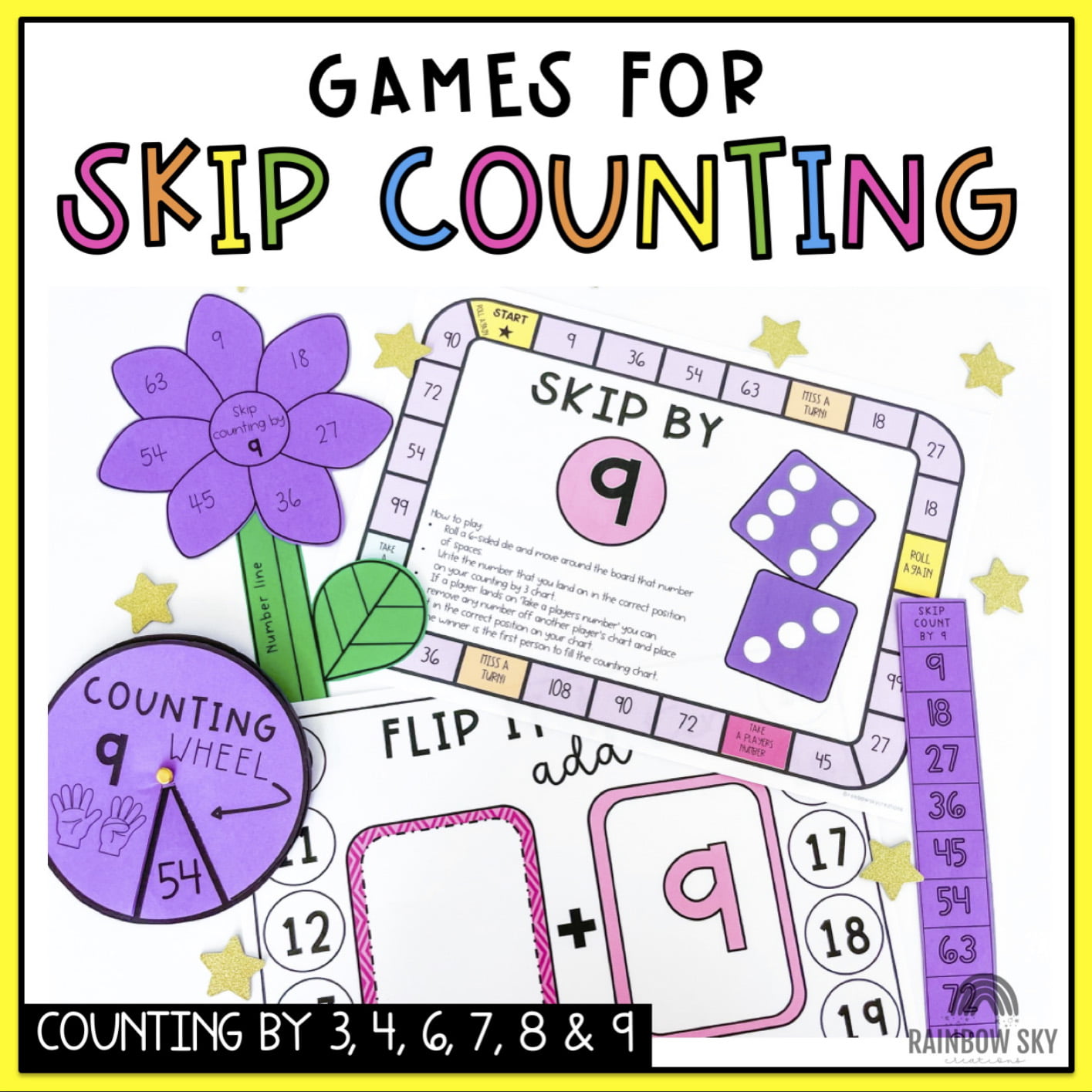 Skip Counting Math Centre