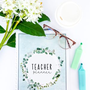 Greenery-teacher-planner