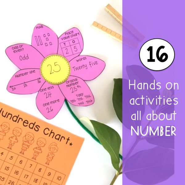 Hands-on Place Value Activities | Number Sense Math Centres 1st Grade - Rainbow Sky Creations