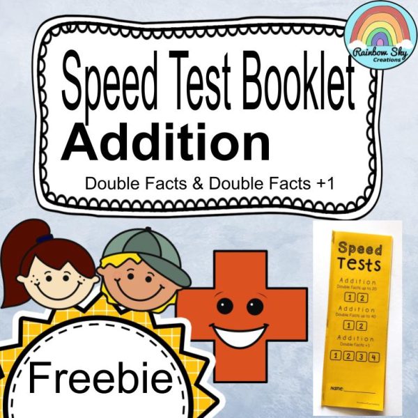 Addition Speed Test Freebie