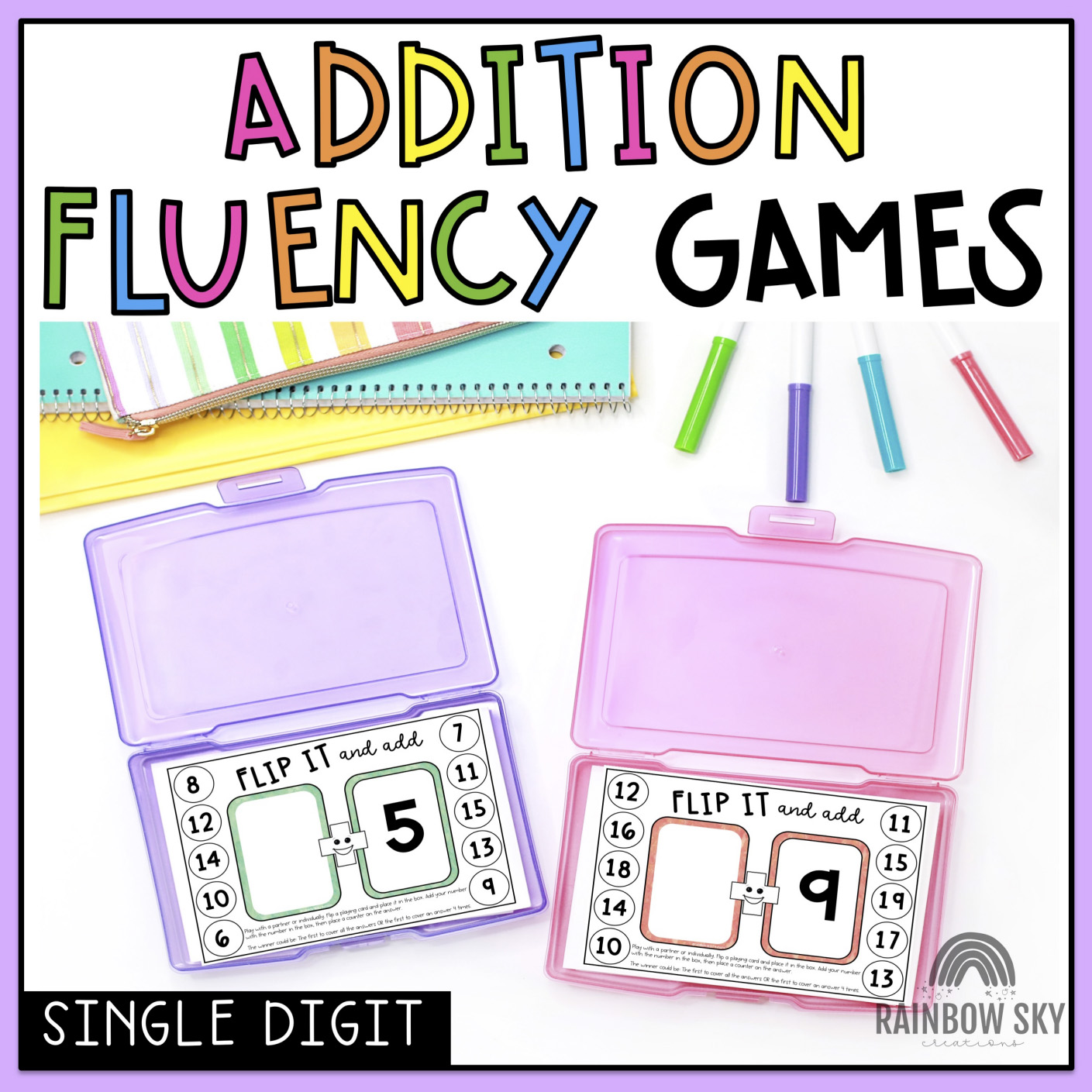 Addition Fluency Games
