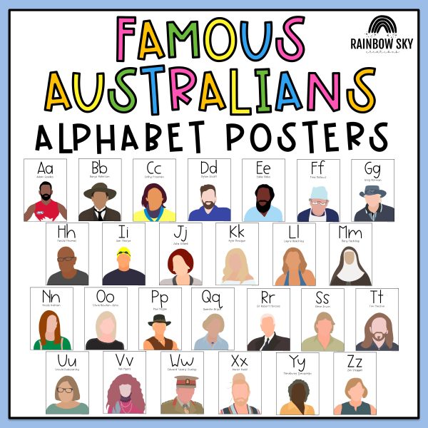 Australian Alphabet Posters
