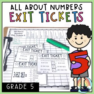 Exit Tickets Yr5