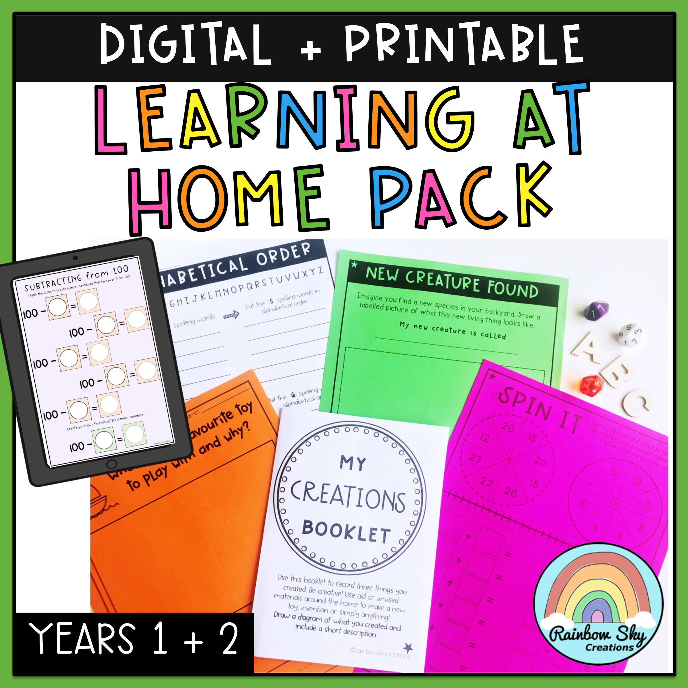 Learning at Home Yr1-2