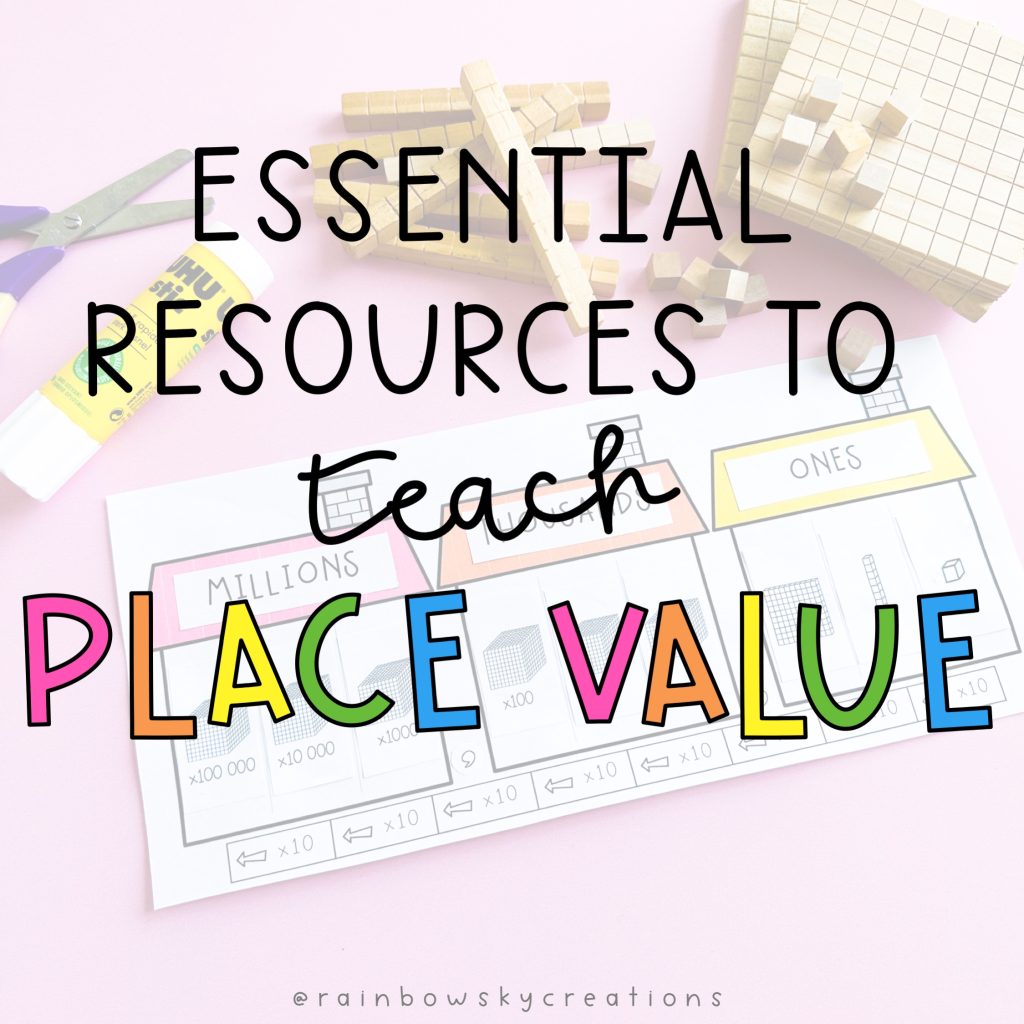 Essential resources to teach place value title