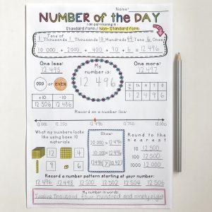 Number-of-the-day-template