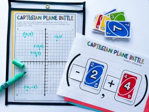 Cartesian-plane-battle game