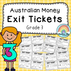 Money Exit Tickets Yr3