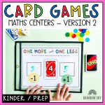 Maths Card Games For Grade 1 And 2 | Version 1 - Rainbow Sky Creations