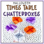 Timestable Halloween chatterbox cover