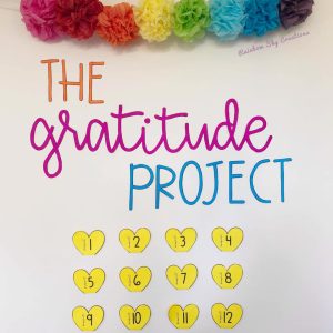 The gratitude project - Thanksgiving lesson ideas