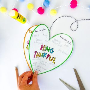 Thanksgiving lesson ideas - Thankful Hearts