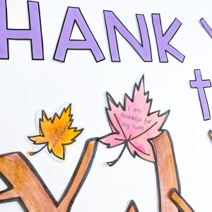 Thanksgiving lesson ideas - Thankful tree