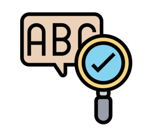 Spelling and Grammar check icon - Canva