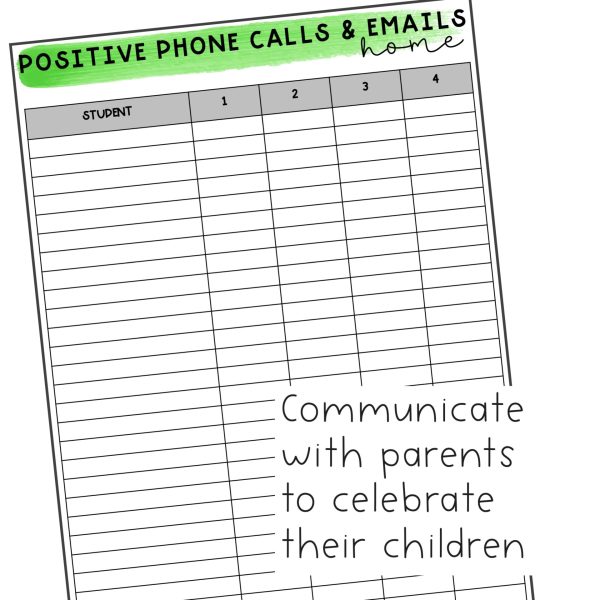 Positive Parent Communication