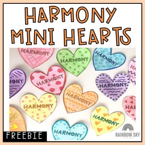 Harmony Week Mini Hearts