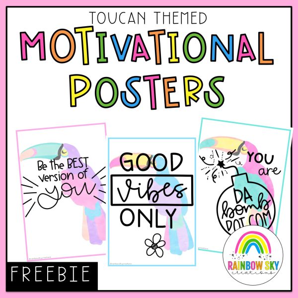 Toucan Motivation Poster