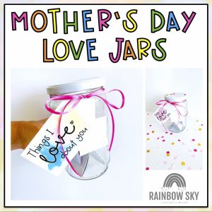 Mother's Day Love Jars and Activity Pack | Mother's Day Gift - Rainbow Sky Creations