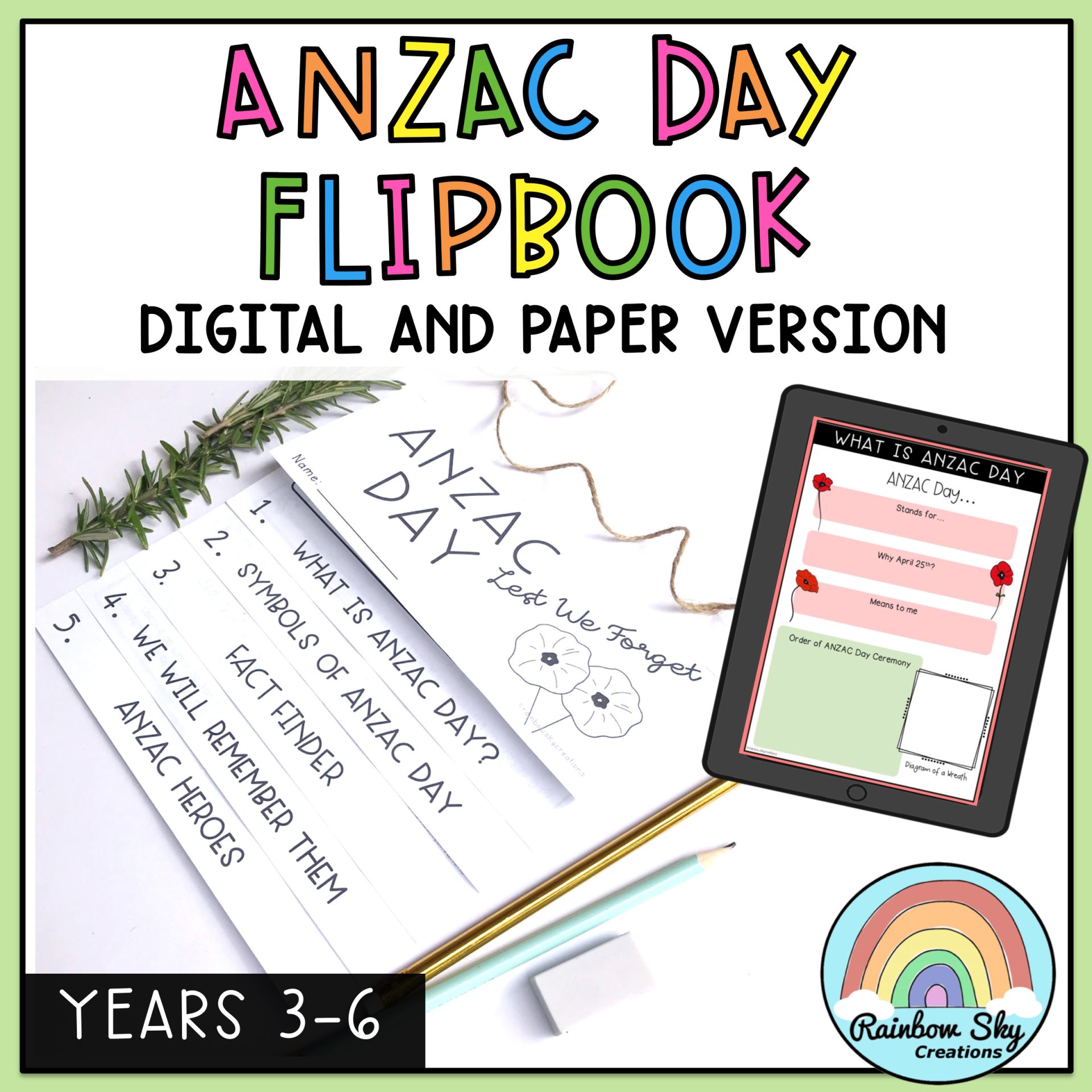 Anzac Day Flipbook