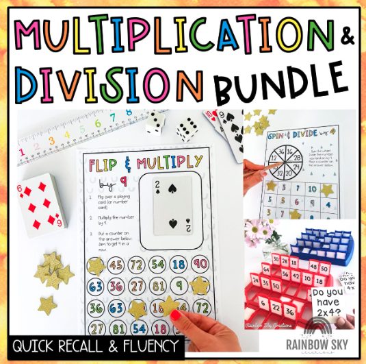 Multiplication and Division Fluency BUNDLE