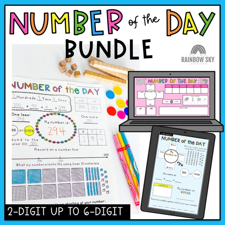 Number of the Day Activities Bundle