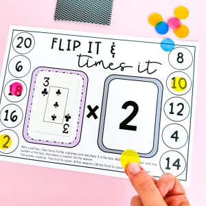 Free multiplication fluency game