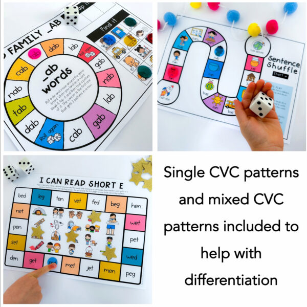 CVC Word Games